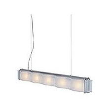 Landlite MW-5373/5P modern függesztett lámpa 5xG9 60W 230V világítás