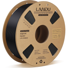 Landu PLA+ Black 1kg (landu250709) nyomtató kellék