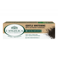 LANGELICA Langelica herbal fogkrém gentle whitening aktív szén 75 ml fogkrém