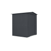 Lanitgarden fém kerti ház GLOBEL 65 ANTRACIT + napfénytető LG2068