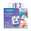 Lansinoh 2 az 1-ben professzionális elektromos dupla mellszívó+ajándék 2 db cumisüveg (160 ml)