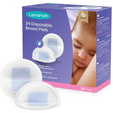 Lansinoh Breastfeeding Disposable Breast Pads egyszer használatos melltartóbetétek 24 db melltartóbetét