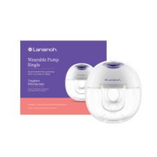 Lansinoh Hordható mellszívó - 4 fázisú, egyes mellszívó