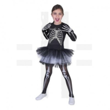  LÁNY CSONTVÁZ JELMEZ party kellék