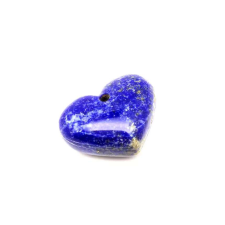 Lapis átfúrt szív A 35x27x17mm medál