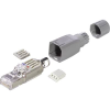 LAPP RJ45-Field csatlakozó CAT 5e FM45 RJ45 csatlakozódugó FM45 (helyszíni szerelésű) LappKabel (21700540)