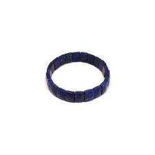 Lapsi lazuli szinezett faz. téglalap kari 12x9,5mm karkötő