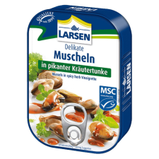  Larsen kagyló fűszeres pácban 110 g konzerv
