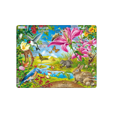 Larsen Maxi Puzzle 55 db-os - Virágok és rovarok puzzle, kirakós