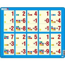 Larsen tanuló puzzle összeadás tíz darabos puzzle, kirakós