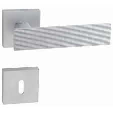 Lartech-Maestro Linha 4 Négyzetrozettásletes Rozettával Szatén Króm Felület BB zár és alkatrészei