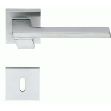 Lartech-Maestro Mandelli Jet Négyzetrozettás Ajtókilincs Szatén Króm Felület WC zár és alkatrészei