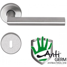Lartech-Maestro Thema Antigerm Körrozettás Ajtókilincs Rozsdamentes Inox BB zár és alkatrészei