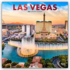  Las Vegas 2026 - 16-Monatskalender (Kalendář/Diář) naptár, kalendárium