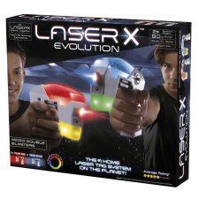 Laser-X Evolution mikro Pisztoly duplacsomag #fehér katonásdi