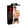 LATE X LATEX - boxer péniszköpennyel (fekete)