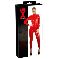  LATEX - hosszúujjú női overall (piros) fantázia ruha