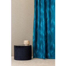 Látvány Textil Kft A.Delhi türkisz kék kész dimout fényzáró sötétítő függöny 180x140cm lakástextília