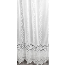 Látvány Textil Kft Fehér jaquard kész függöny AG2001 195x280cm lakástextília