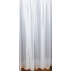 Látvány Textil Kft Fehér jaquard kész függöny AG-68 geometrikus mintás 147x230cm
