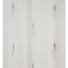 Látvány Textil Kft Fehér voila kész függöny Bonita 04 szürke 175x210cm lakástextília