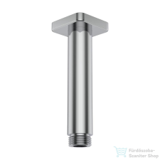 Laufen 10 cm-es mennyezeti zuhanykar, szögletes rozettával, króm HF960099100001 csaptelep