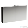Laufen BASE 120 tükrös szekrény, világítással és dugaljzattal, sötétbarna szil H4029021102631