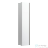 Laufen Base 165x35x33,5 cm-es 1 ajtós szekrény fekete fogantyúval,balos,fényes fehér H4030331102611