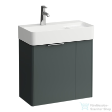 Laufen Base 2 ajtós alsószekrény H815285 mosdóhoz,traffic grey H4025521102661 fürdőszoba bútor