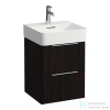 Laufen Base 43,3x39,1 cm-es két fiókos alsószekrény H815281 mosdóhoz,sötétbarna szil H4021321102631