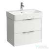 Laufen Base 63,5x39 cm-es 2 fiókos alsószekrény H810284 mosdóhoz,fényes fehér H4023121102611
