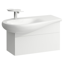 Laufen Il Bagno Alessi szekrény 73x32x44 cm Függesztett, mosdó alatti fehér H4304010972601 fürdőszoba bútor