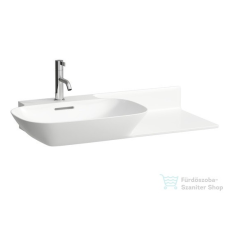 Laufen Ino 90x45 cm-es mosdó, pult a jobb oldalon,matt fehér H8133027571041 szaniter