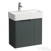 Laufen JUNA 57x29 alsószekrény, 2 ajtó, VAL H815285 mosdóhoz, szürke H4116031092661