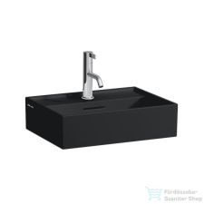 Laufen Kartell 45x34 cm-es csiszolt aljú mosdó,matt fekete H8183307161041 szaniter