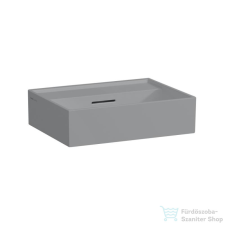 Laufen Kartell 45x34 cm-es mosdó csaplyuk nélkül,matt szürke H8153307591091 szaniter