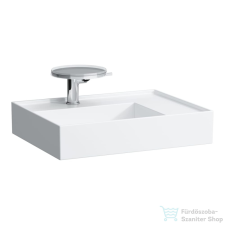 Laufen Kartell By Laufen 60x46 cm-es mosdó 1 csaplyukkal,fehér H8183340001111 szaniter