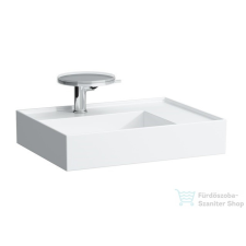 Laufen Kartell By Laufen 60x46 mosdó, jobb oldali polccal H8103340001111 ( 810334 ) szaniter
