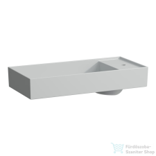 Laufen Kartell By Laufen 75x35 cm-es mosdótál 1 csaplyukkal,Matt szürke H8123327591111 szaniter