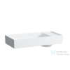 Laufen Kartell By Laufen 75x35 cm-es mosdótál csaplyuk nélkül,LCC Active bevonattal,fehér H812332A001121