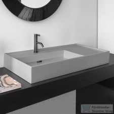 Laufen Kartell By Laufen 90x46 cm-es mosdó 1 csaplyukkal,Matt szürke H8103387591111 szaniter