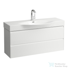 Laufen Lani 120 alsószekrény, 2 fiókkal, H811704 mosdóhoz, matt fehér H4042221122601 fürdőszoba bútor
