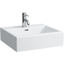 Laufen Living City mosdótál 50x46 cm négyszögletes fehér H8174310001091 fürdőkellék