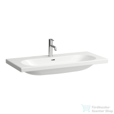 Laufen Lua 100x46 cm-es mosdó egy csaplyukkal,LCC bevonattal,H8100894001041 szaniter