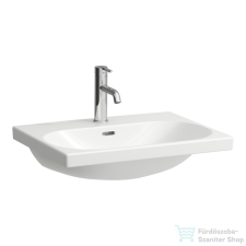 Laufen Lua 60x46 cm-es csiszolt aljú mosdó egy csaplyukkal,LCC bevonattal, H8160834001041 szaniter