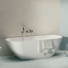 Laufen Lua Szabadonálló fürdőkád Marbond 1700 x 750 mm kád, zuhanykabin