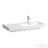 Laufen MEDA 100x46 cm-es fali mosdó bal oldali polccal, fehér H8171170001041