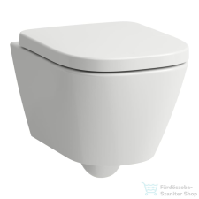 Laufen MEDA Silent Flush perem nélküli kompakt fali WC ülőke nélkül,fehér H8201130000001 szaniter
