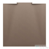 Laufen NIA zuhanytálca 80x80 cm, Marbond kompozit anyagból, lefolyó a falon belül, matt kávé H2100301290001