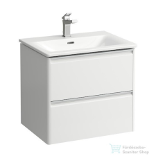 Laufen Palace Kombi csomag, 60x45 mosdó alsószekrénnyel, matt fehér H8607022601041 ( 860702 ) fürdőszoba bútor